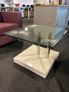 Tafel Glas, Huis en Inrichting, Tafelonderdelen, Gebruikt, Glas, Ophalen of Verzenden