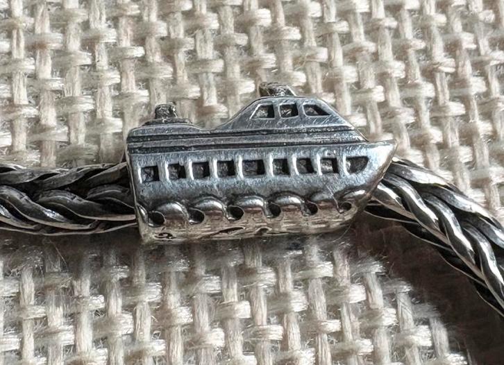 OHM Beads Retired Cruise Ship, Sieraden, Tassen en Uiterlijk, Bedels, Nieuw, Overige merken, Zilver, 1 bedel, Verzenden