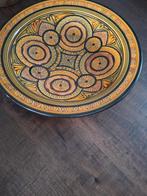 Marokkaanse schaal, Ophalen of Verzenden, Rond, Glas