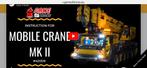 Lego Technic Mobiele Kraan MK II #42009 Verlichting Set, Kinderen en Baby's, Speelgoed | Duplo en Lego, Ophalen of Verzenden, Zo goed als nieuw