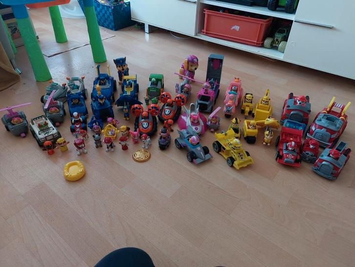 Grote paw patrol set, Kinderen en Baby's, Speelgoed | Overig, Gebruikt, Jongen of Meisje, Ophalen of Verzenden