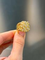 18KT Goud - Piet piet ring - 0.50ct Diamanten - Ring, Sieraden, Tassen en Uiterlijk, Ophalen, Nieuw, Goud, Heer