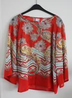 blouse shirt met bloemen en barok  maat l, Kleding | Dames, Overige kleuren, Maat 42/44 (L), Ophalen of Verzenden, Korte mouw