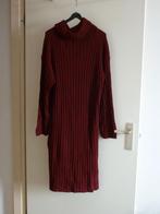 nieuw BURGUNDY col midi jurk 44 -GRATIS zend, Overige kleuren, Verzenden, Maat 42/44 (L), Nieuw