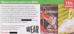 Wear Pre-loved sneakers. 15% korting. Postcodeloterij bon., Eén persoon, Kortingsbon, Warenhuis- of Winkelbon