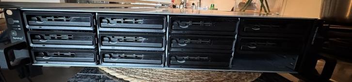 Synology NAS RS3614RPxs inclusief 11x 3TB disks, Computers en Software, NAS, Zo goed als nieuw, Ophalen of Verzenden