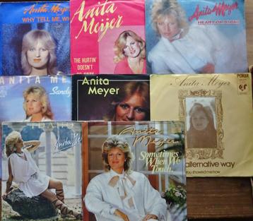  ANITA MEYER - 8 singles samen voor 8 euro beschikbaar voor biedingen