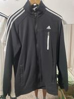 Zwart Adidas Trainingsjack, Maat 48/50 (M), Zwart, Ophalen of Verzenden, Zo goed als nieuw