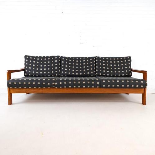 Vintage 3 zits bank Deens design, Antiek en Kunst, Antiek | Meubels | Stoelen en Banken, Ophalen