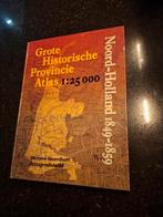 Historische Atlas Noord-Holland 1849-1859, Boeken, Atlassen en Landkaarten, Gelezen, Overige atlassen, Ophalen of Verzenden, 1800 tot 2000