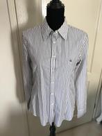 Blouse Benetton grijs wit streepje, Kleding | Dames, Benetton, Zo goed als nieuw, Grijs, Ophalen