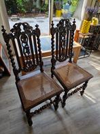 Antieke Eetkamerstoelen (Henri II), Antiek en Kunst, Antiek | Meubels | Stoelen en Banken, Ophalen of Verzenden