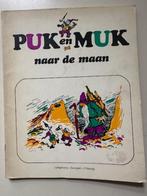 Oud leesboek Puk en Muk naar de maan, deel 4 (B56), Ophalen of Verzenden, Gelezen