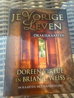 Je Vorige Leven Orakelkaarten, Boeken, Esoterie en Spiritualiteit, Ophalen of Verzenden, Zo goed als nieuw, Tarot of Kaarten leggen