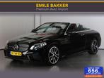 Mercedes C-klasse Cabrio 180 AMG Line 1e eigenaar, Automaat, Cabriolet, 4 stoelen, Zwart