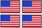 USA [Amerikaanse vlag] stickervel #4, Motoren, Accessoires | Stickers