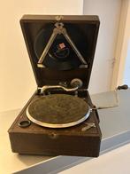 Vintage Koffergrammofoon, Ophalen, Gebruikt, Platenspeler, Overige merken