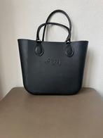 O bag, zwart met grijze binnenvoering, Ophalen of Verzenden, Zo goed als nieuw, Zwart, Shopper