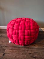 Design Poef. Handgevlochten!, Ophalen of Verzenden