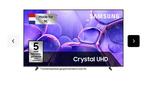 Samsung crystal UHD tv, Ophalen, 50 Hz, Nieuw, Samsung
