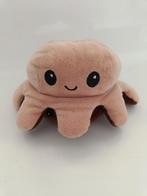 Octopus mood knuffel omkeerbaar blij/boos, Ophalen of Verzenden, Zo goed als nieuw, Overige typen