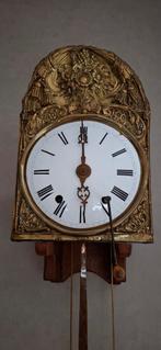 Echt Prachtige, Antieke Comtoise Klok met harpslinger, Antiek en Kunst, Ophalen