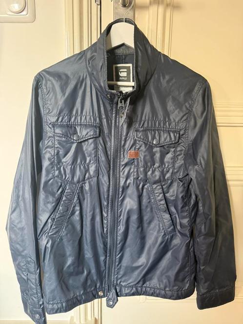 G-Star RAW jas – Donkerblauw – Maat M - Nette staat, Kleding | Heren, Jassen | Zomer, Zo goed als nieuw, Maat 48/50 (M), Blauw