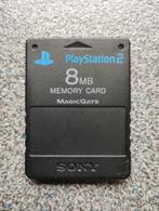 Sony Playstation 2 8MB Memory Card, Spelcomputers en Games, Spelcomputers | Sony PlayStation 2, Verzenden, Zo goed als nieuw, Zwart