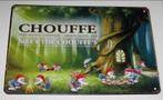 LA CHOUFFE BIER : Metalen Bord La Chouffe Meet The Chouffe's, Verzenden, Nieuw, Reclamebord, Plaat of Schild, Overige merken