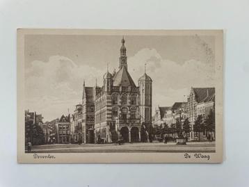 D785 Oude ansichtkaart Deventer : De Waag. beschikbaar voor biedingen