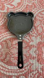 Pannenkoek pannetje beervorm, Ophalen of Verzenden, Zo goed als nieuw, Aluminium, Koekenpan of Braadpan