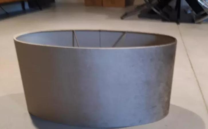 Showroom uitverkoop - Richmond Lampenkap Khaky ovaal, Huis en Inrichting, Lampen | Lampenkappen, Nieuw, 25 tot 50 cm, Ovaal, Bruin