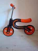 Zwart oranje kleurige stoere loopfiets, loopfietsje, Kinderen en Baby's, Speelgoed | Buiten | Voertuigen en Loopfietsen, Ophalen of Verzenden