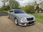 Mercedes Benz S55 Lang AMG, 5.4 V8, 2003, 80.000KM!! Nw. St., Auto's, Te koop, Zilver of Grijs, Benzine, Automaat