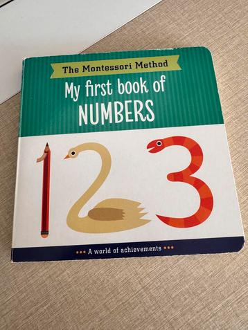 Mijn eerste getallenboek - Montessori beschikbaar voor biedingen