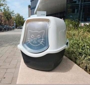 RothoPro Kattenbak ZGAN Zwart Wit beschikbaar voor biedingen