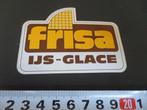 sticker FRISA IJs - Glace, Verzamelen, Stickers, Ophalen, Zo goed als nieuw, Bedrijf of Vereniging