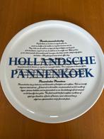 Hollandsche Pannenkoek Bord, Huis en Inrichting, Keuken | Servies, Ophalen, Zo goed als nieuw, Bord(en), Overige stijlen