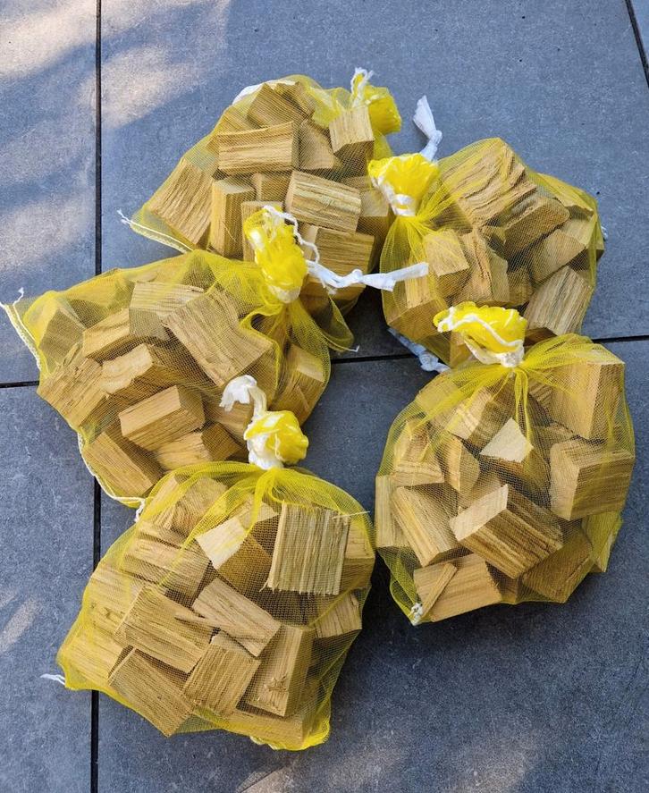 BBQ rookhout chunks, Tuin en Terras, Haardhout, Minder dan 3 m³, Ophalen of Verzenden