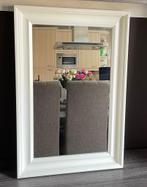 Spiegel in lijst | 60 x 90 cm | Witte lijst 8,5 cm breed, Huis en Inrichting, Minder dan 100 cm, Rechthoekig, Zo goed als nieuw