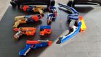 Set Nerf pistolen en boog., Ophalen of Verzenden, Zo goed als nieuw