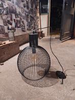 Moderne hanglamp metaal (2 stuks), Huis en Inrichting, Ophalen, 50 tot 75 cm, Zo goed als nieuw, Metaal