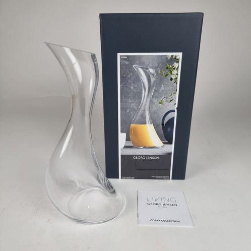Georg Jensen Cobra karaf-NIEUW IN DOOS, Antiek en Kunst, Kunst | Designobjecten, Ophalen