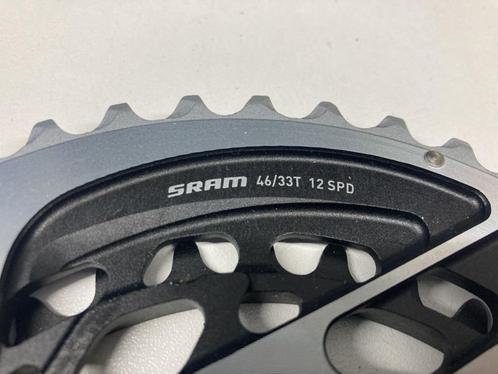 SRAM Red Cranck 46/33T met Powermeter, Fietsen en Brommers, Fietsonderdelen, Nieuw, Racefiets, Crankstel of Pedalen, Ophalen