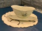 Zeh Scherzer Bavaria Germany gracvy boat with Gold rim, Ophalen of Verzenden