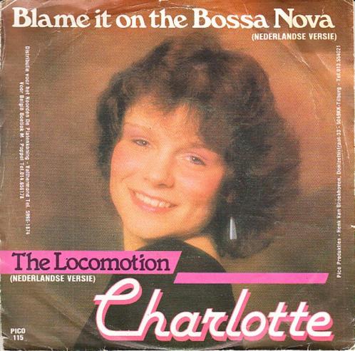charlotte - blame it on the bossa nova ( nl versie / piraat), Cd's en Dvd's, Vinyl Singles, Single, Nederlandstalig, 7 inch, Ophalen of Verzenden