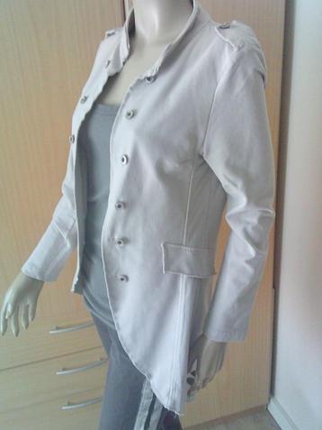 MADE IN ITALY apart sweat vest /jasje beige maat M beschikbaar voor biedingen