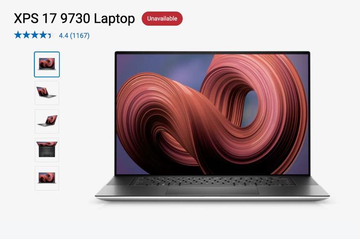 DELL XPS 17 weinig gebruikt ZGAN, Computers en Software, Windows Laptops, Zo goed als nieuw, 17 inch of meer, SSD, 2 tot 3 Ghz