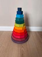 Grote geometrische stapeltoren van Grimms, Kinderen en Baby's, Speelgoed | Houten speelgoed, Ophalen, Gebruikt