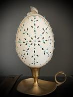 Curiosa Vintage Ganzen ei Dolfijn Brocante standaard Diorama, Verzenden